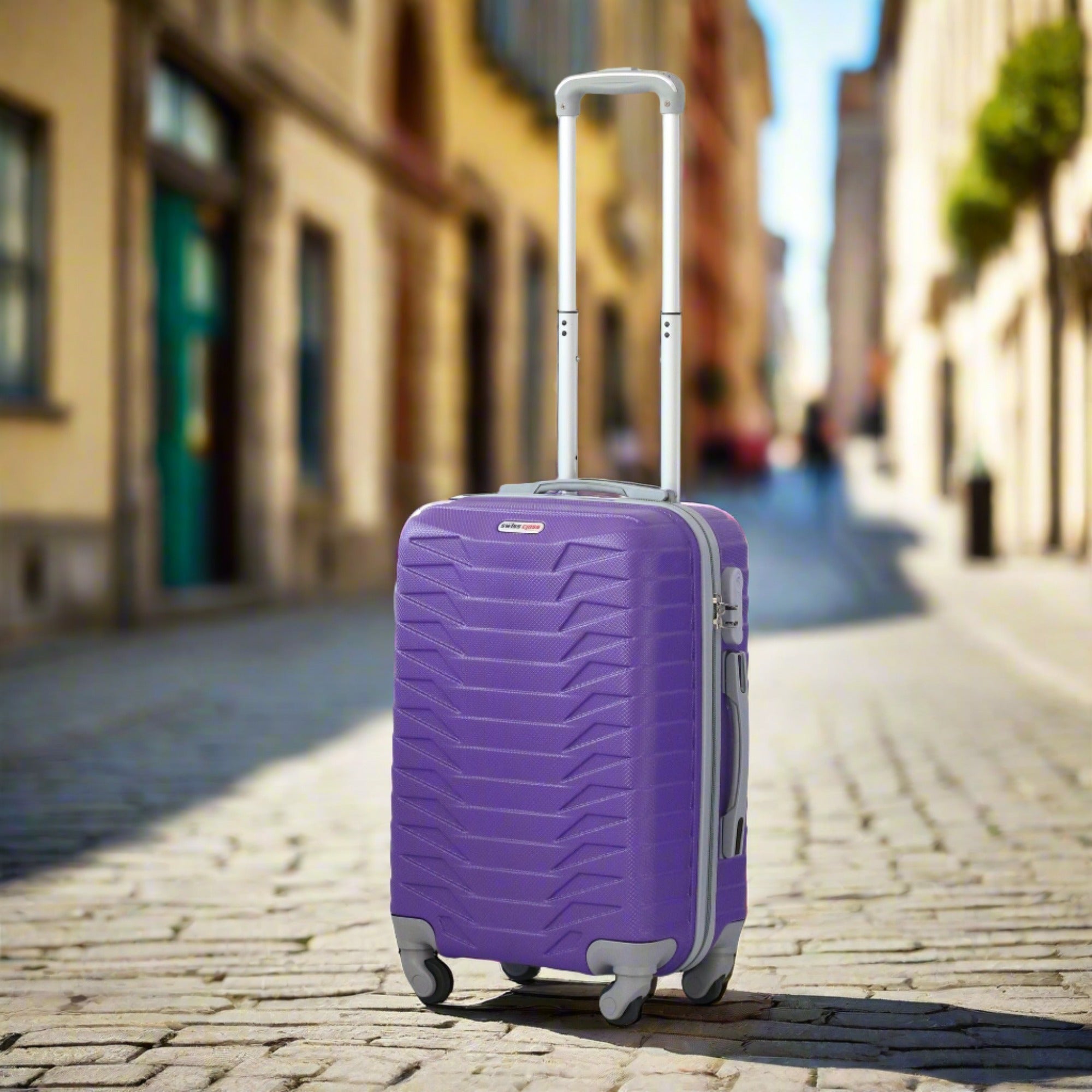Swiss Class Lightweight ABS Luggage Bags with Spinner Wheels | 20, 24 and 28 Inches