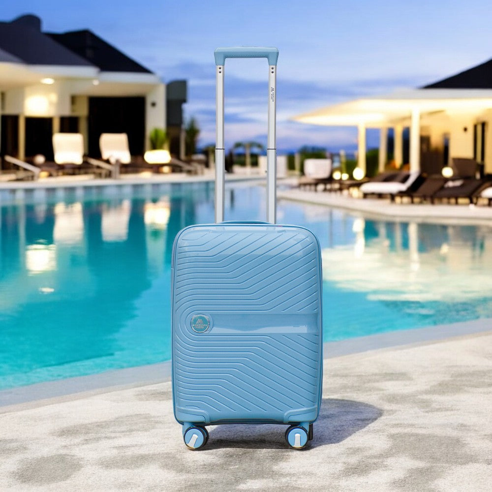 20" Miami PP Unbreakable Luggage Bag with Double Spinner Wheels | Lightweight Hard Case Trolley