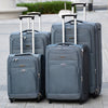 LP 2 Wheel Lightweight Soft Material Luggage Bag | 4 Piece Set 20, 24, 28 and 32 Inches Grey