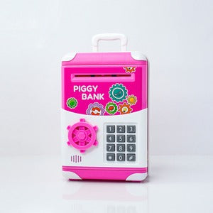 Kids ATM Money Saver Box with Number Lock System | Kids Piggy Bank
