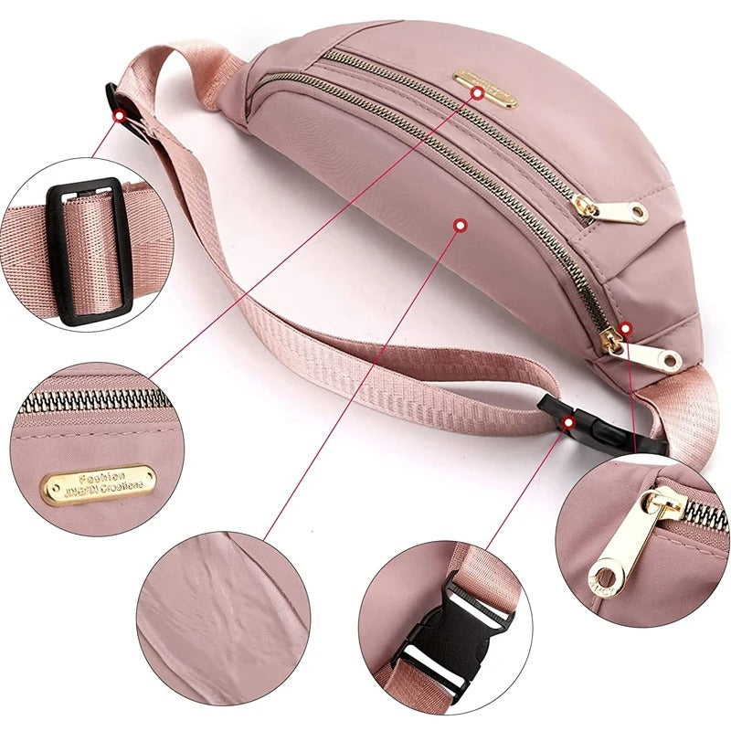 PHYL Funny Pack Crossbody Bag For Women | Waist Bag With Adjustable Strap