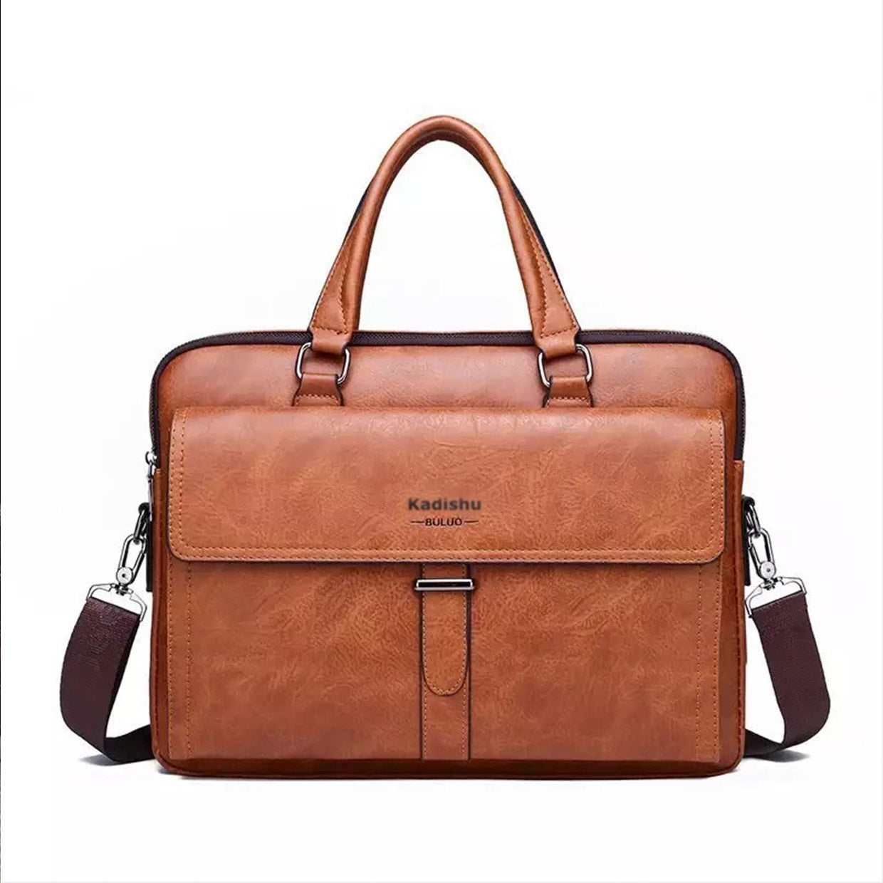 Designer Men Business Bag | Leather Type Laptop Briefcase Bags Zaappy