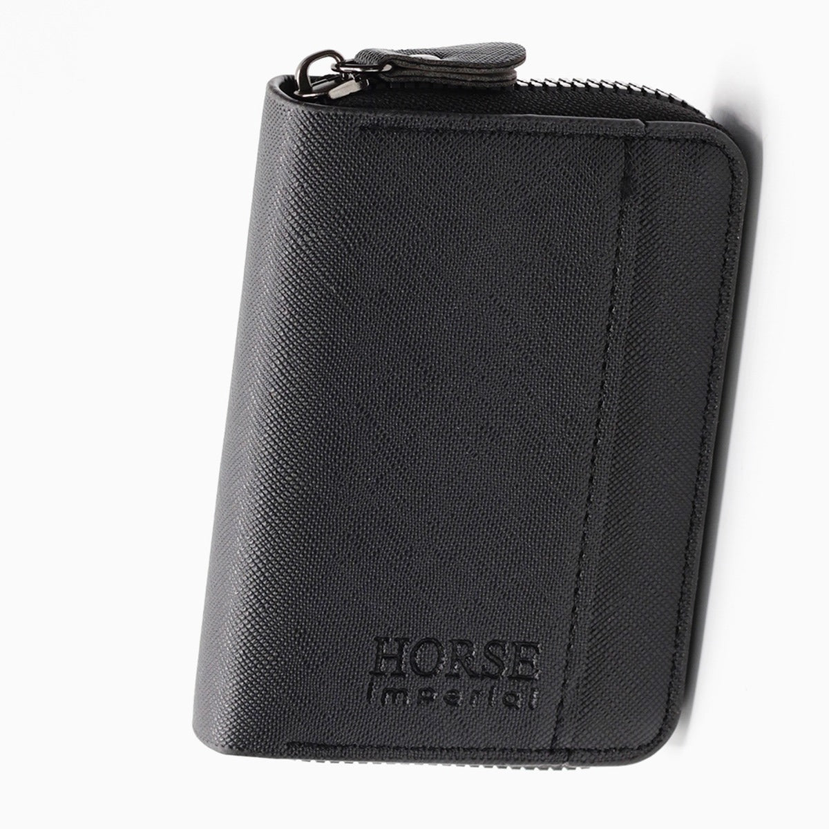 Small PU Leather Credit Card Holder Wallet | Multi Card Case Zipper Coin Purse