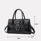 Crocodile Skin Pattern Classy Crossbody Shoulder Bag For Women | Top Handle Satchel Handbag Zaappy