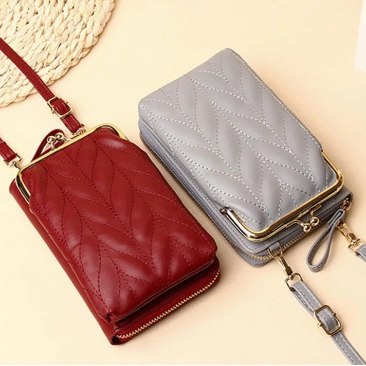 Women Fashion Sling Wallet | Mini Crossbody Mobile Phone Pouch Bag