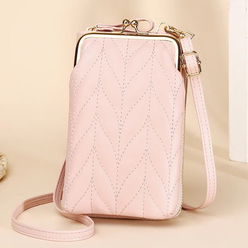 Women Fashion Sling Wallet | Mini Crossbody Mobile Phone Pouch Bag