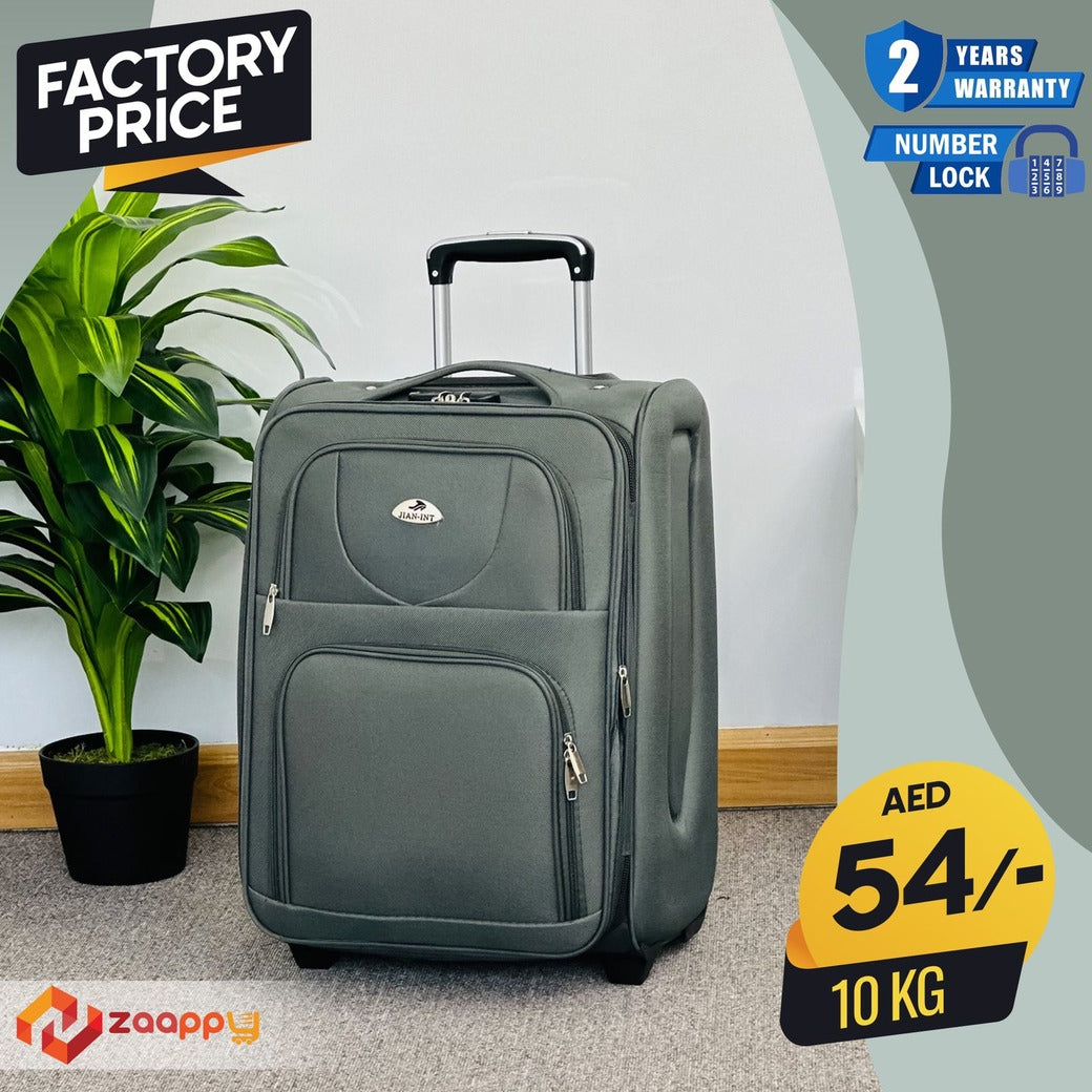 Carry On Lightweight Soft Material Luggage Bag | 20 Inch Size 7-10 Kg Capacity | 2 Wheel | 4 Wheel