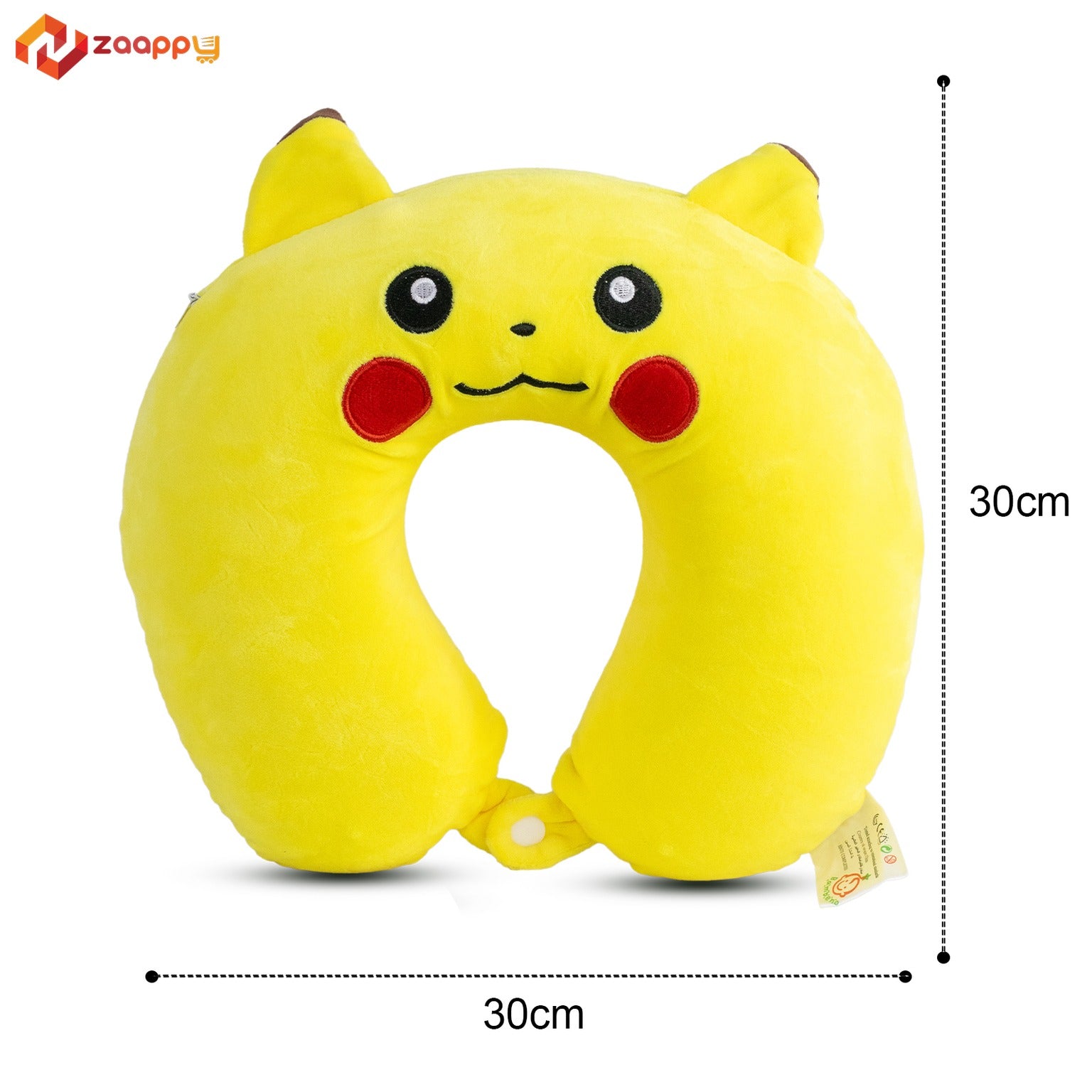 Soft Memory Form Kids Neck Pillow For Travel | Cute Cartoon Printed Neck Rest Cushion