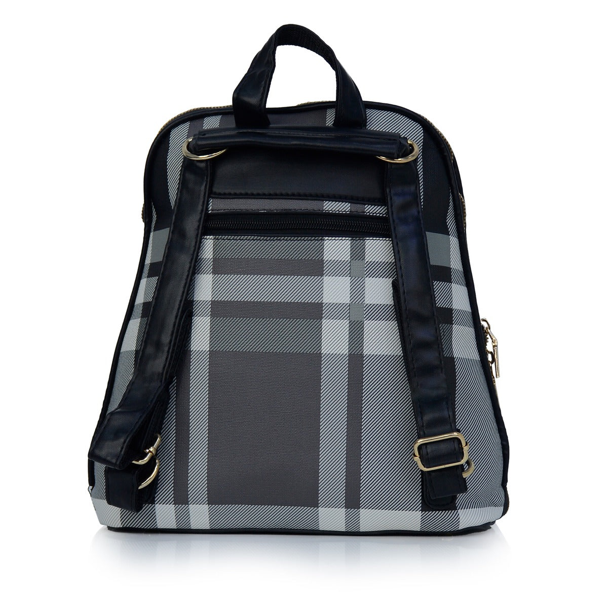 Long Check Backpack For Women outdoor Bag