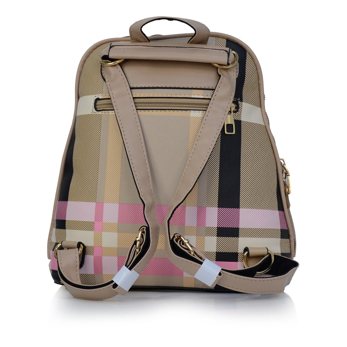 Long Check Backpack For Women outdoor Bag