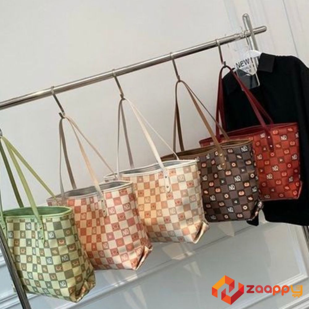 Fashionable Large Capacity Printed MQ Shoulder Bag For Women