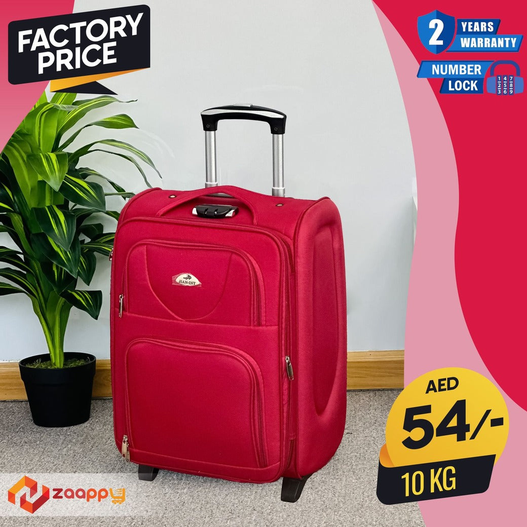 Carry On Lightweight Soft Material Luggage Bag | 20 Inch Size 7-10 Kg Capacity | 2 Wheel | 4 Wheel