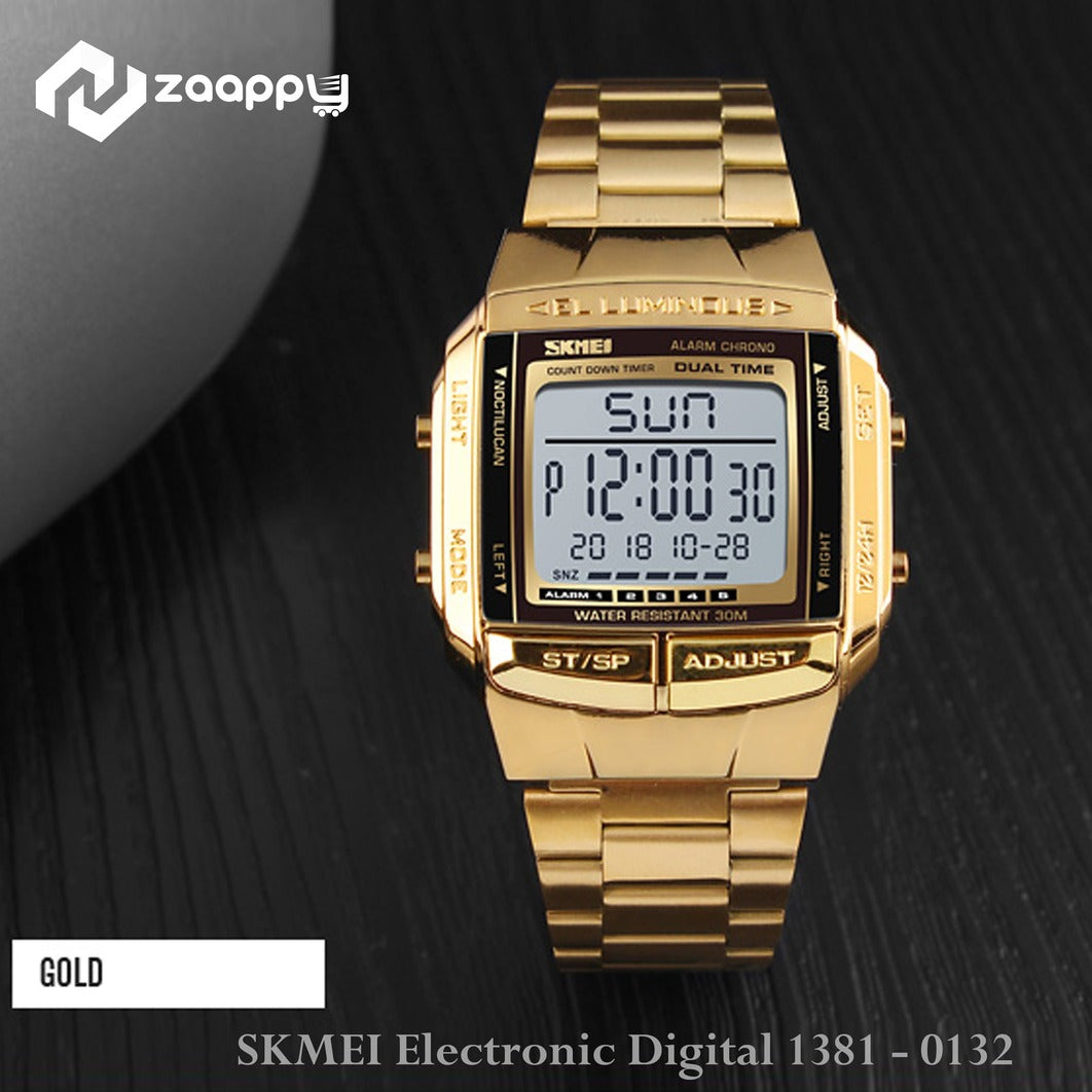 SKMEI Electronic Digital Watch 1381 For Men | Multifunctional Chronographic Watch