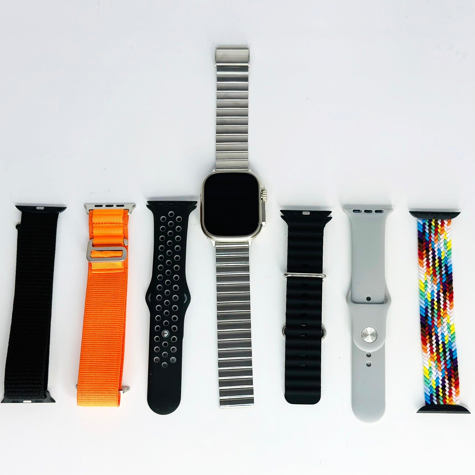 Modern Smart Watch Ultra 7 In 1 Strap Combo Set