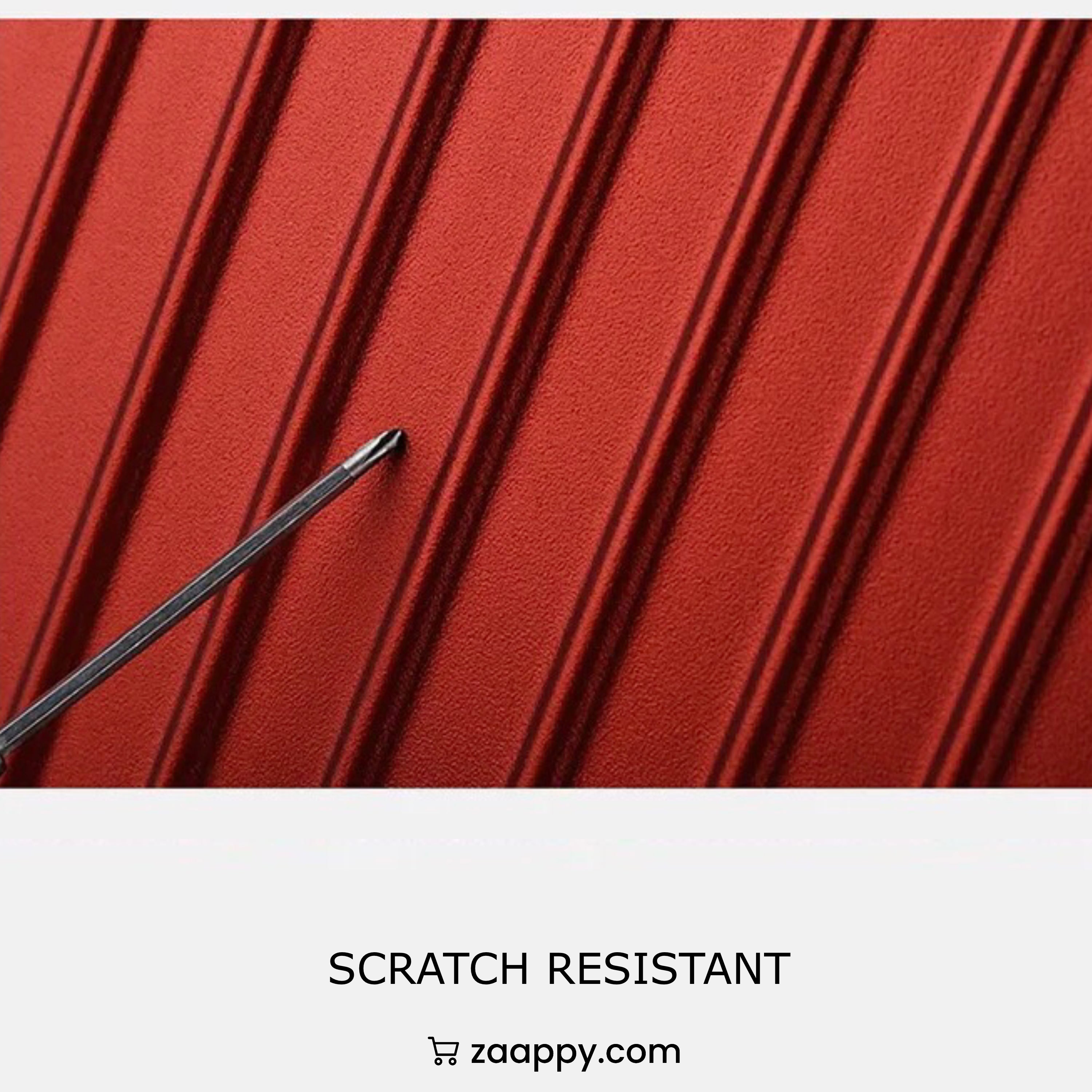 Aluminum Spinner Red | Aluminum Framed Luggage Hard Shell | Hand Carry 10 Kg | Check in 30 Kg Capacity