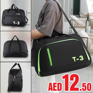 FLASH SALE ⚡ Stylish Black T-3 Fashion Sports And Athletic Gear Travel Bag