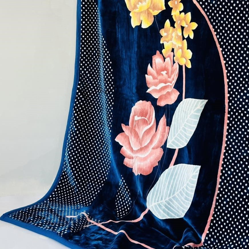 Comfy Mink Blanket | Vietnam Made 2 Layer Blanket | 4.6 Kg Single