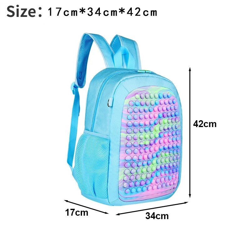 Popit Mini Book Backpack Bag for Kids
