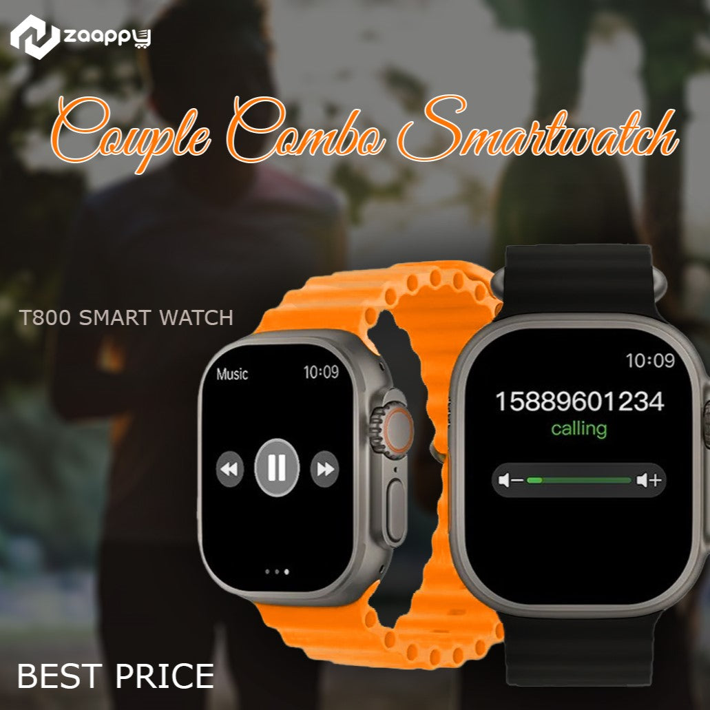Buy 1 Get 1 Free | T800 Smart Watch with Smart Features Zaappy
