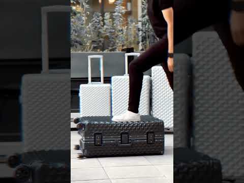 Aluminum 3D Diamond Luggage Full Set and Single Sizes Available in Stunning Colours at Zaappy