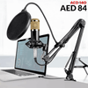 Professional Studio Recording Microphone BM 800 | V8 Live Sound Card Combo
