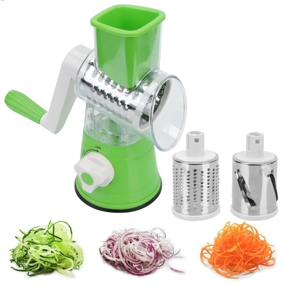 Multifunctional Rotary Cheese Grater | Kitchen Food Chopper for Vegetable | Cheese and Fruits