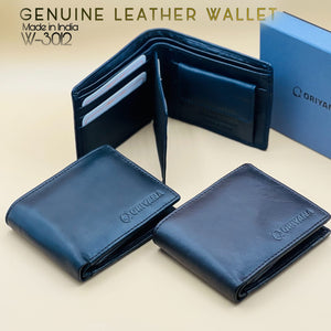 Oriyana Men's Genuine Leather RFID Blocking Wallet | LL 3012 Leather Wallet