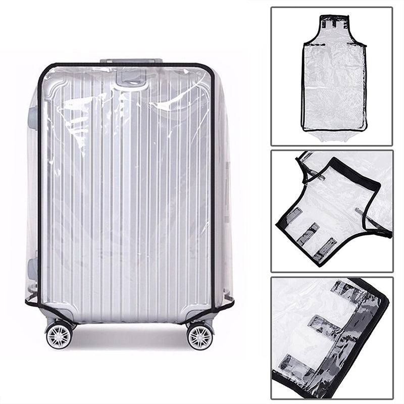 Luggage Transparent Cover | Full Cover Design | Suitcase Scratch Protection