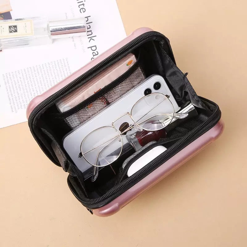 Women Clutch Small PVC Shoulder Bag | Mini Luggage Strip Model-2