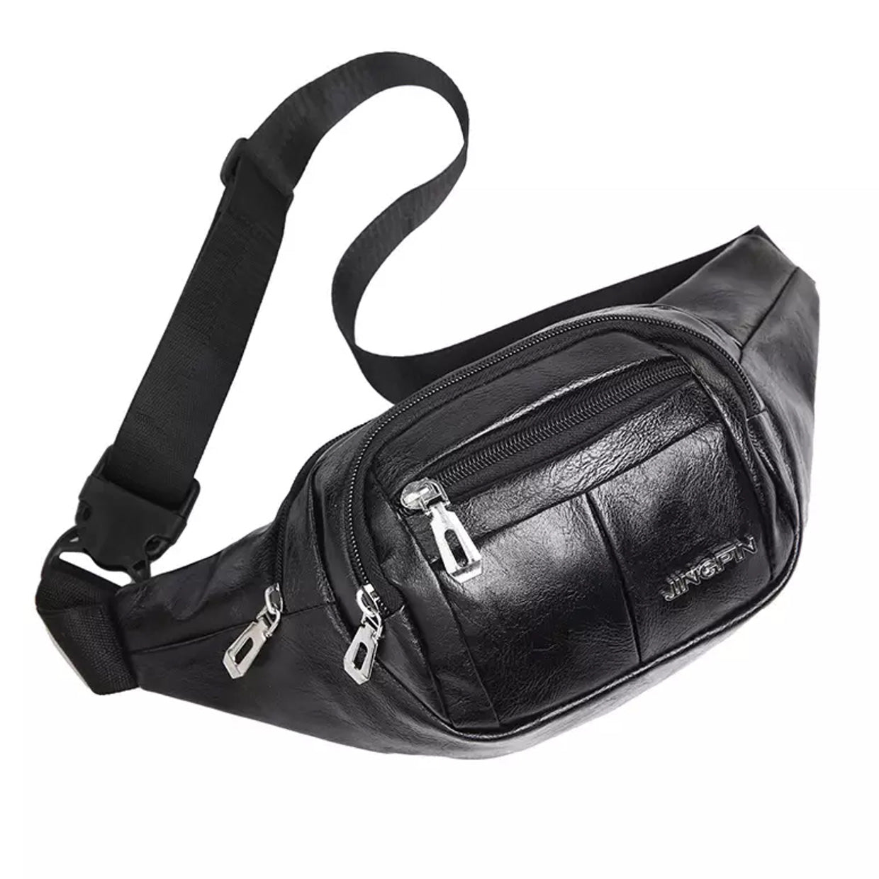 Men's Waist Bag Multi-purpose PU Leather Zaappy