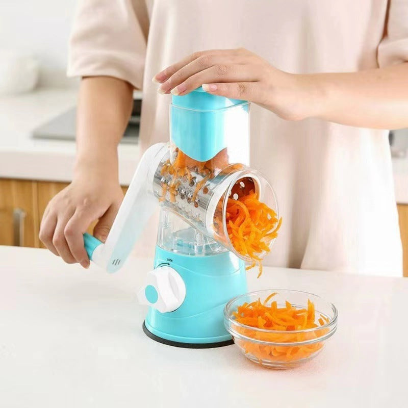 Multifunctional Rotary Cheese Grater | Kitchen Food Chopper for Vegetable | Cheese and Fruits