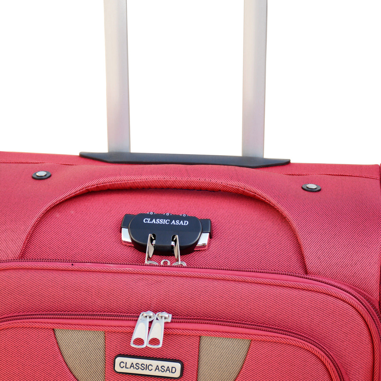 Soft Material Soft Shell Lightweight 4 Pcs Set 20, 24, 28 and 32 Inches Luggage Bag | 4 Wheels | New Ace Best Red