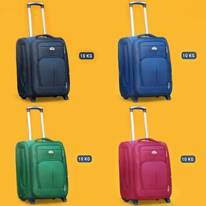 Travel Luggage Bag Sale | 10 Kg 2 Wheel Lightweight Soft Material Trolley Bags