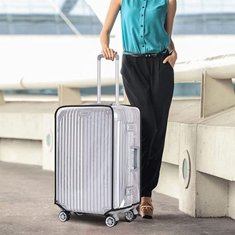 Luggage Transparent Cover | Full Cover Design | Suitcase Scratch Protection