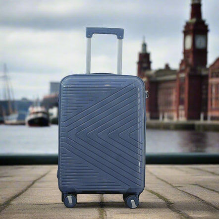 Crossline PP Unbreakable Luggage Bag With Double Spinner Wheel | 3 Piece Set 20, 24 and 28 Inches
