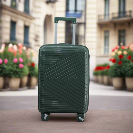 Crossline PP Unbreakable Luggage Bag With Double Spinner Wheel | 3 Piece Set 20, 24 and 28 Inches