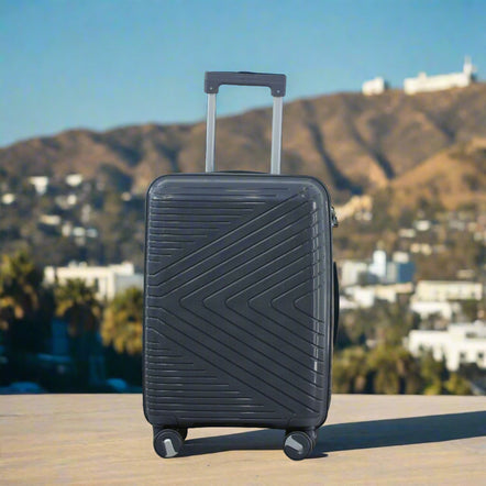 Crossline PP Unbreakable Luggage Bag With Double Spinner Wheel | 3 Piece Set 20, 24 and 28 Inches