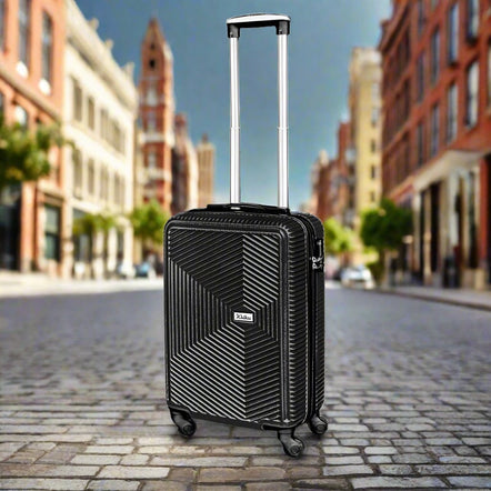 20 Inches Venice ABS Lightweight Carry On Luggage Bags with Spinner Wheels