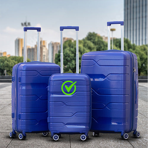 Chile PP Unbreakable Luggage Bag with Double Spinner Wheel | 20, 24, 28 Inches