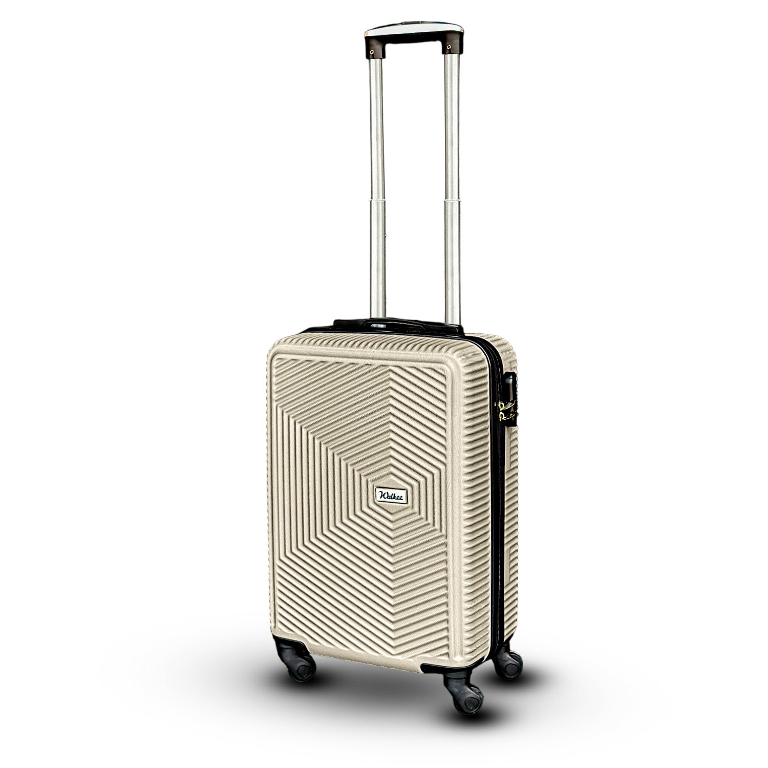 20 Inches Venice ABS Lightweight Carry On Luggage Bags with Spinner Wheels Zaappy