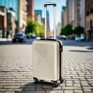 20 Inches Venice ABS Lightweight Carry On Luggage Bags with Spinner Wheels
