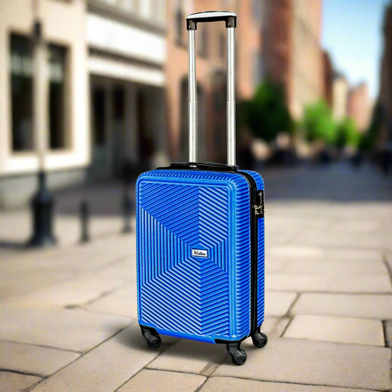 20 Inches Venice ABS Lightweight Carry On Luggage Bags with Spinner Wheels Zaappy