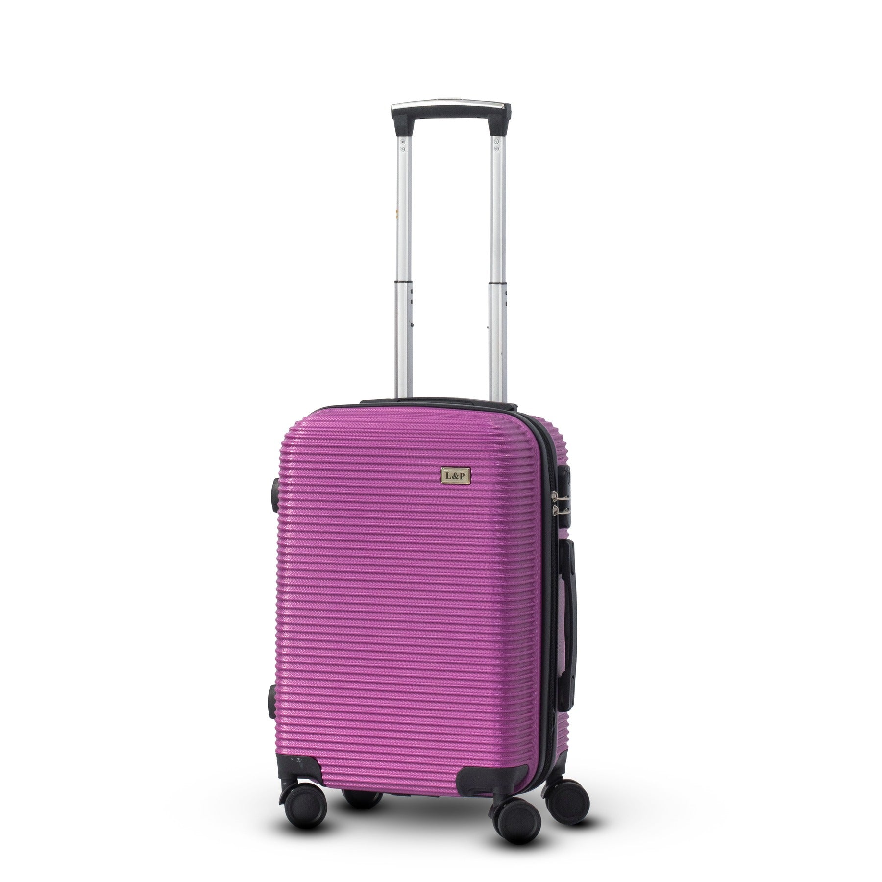 JIAN ABS Line Lightweight Luggage Bag With Double Spinner Wheel Zaappy