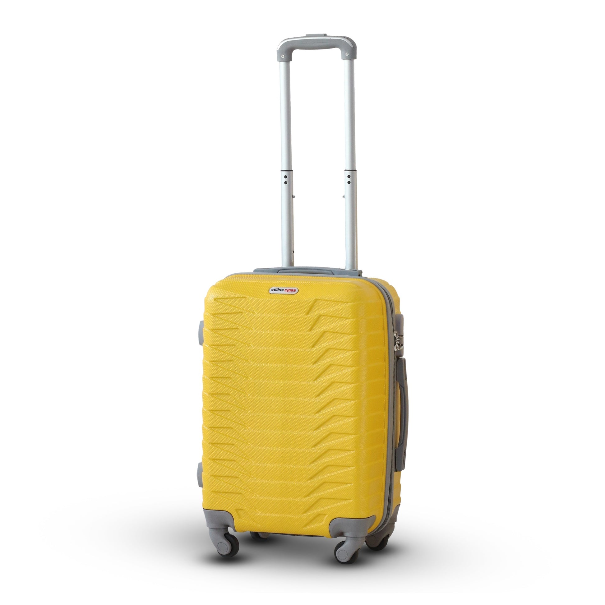 Swiss Class Crocodile ABS Lightweight Luggage Bag With Spinner Wheel ZaappySwiss Class