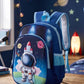 12 Inch Cartoon Character Printed Lightweight School Bag, 4-7 Years With Adjustable Strap Buckle