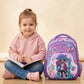 12 Inch Cartoon Character Printed Lightweight School Bag, 4-7 Years With Adjustable Strap Buckle