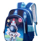 12 Inch Cartoon Character Printed Lightweight School Bag, 4-7 Years With Adjustable Strap Buckle