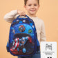 12 Inch Cartoon Character Printed Lightweight School Bag, 4-7 Years With Adjustable Strap Buckle