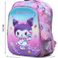 Pretty Heart Printed Kids 14 Inch School Bag with Pencil Pouch, 4-12 Years With Adjustable Strap Buckle