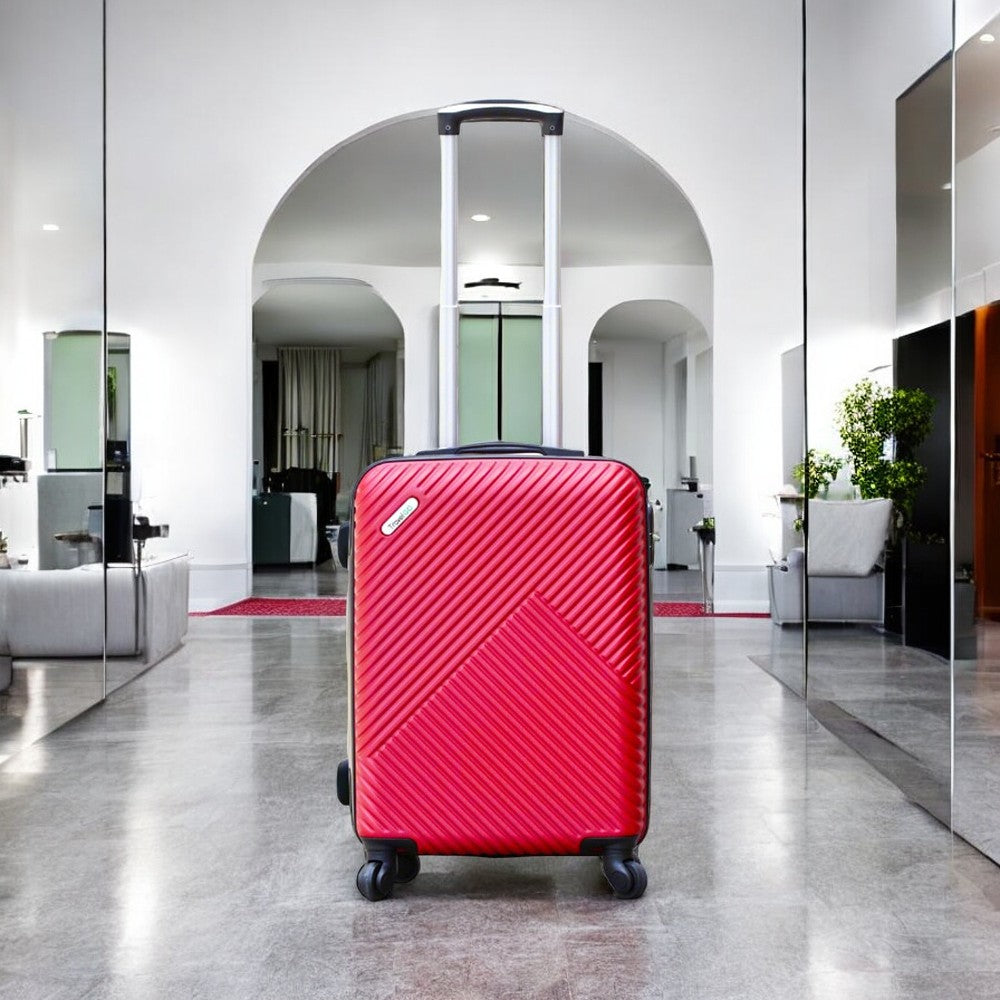 Buy 20 TravelGo ABS Lightweight Cabin Luggage Bag with Spinner Wheel Zaappy